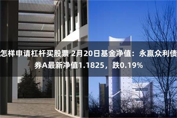 怎样申请杠杆买股票 2月20日基金净值：永赢众利债券A最新净值1.1825，跌0.19%