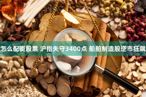 怎么配资股票 沪指失守3400点 船舶制造股逆市狂飙