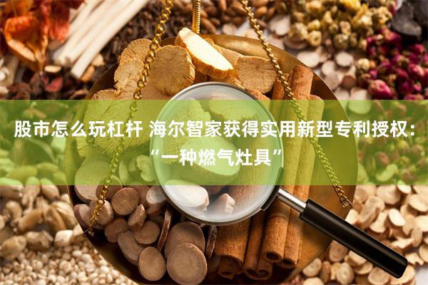 股市怎么玩杠杆 海尔智家获得实用新型专利授权：“一种燃气灶具”