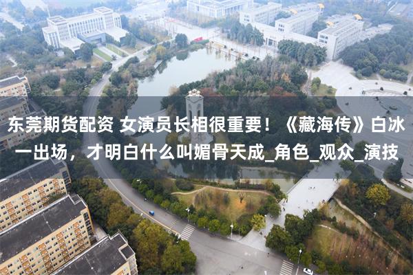 东莞期货配资 女演员长相很重要！《藏海传》白冰一出场，才明白什么叫媚骨天成_角色_观众_演技